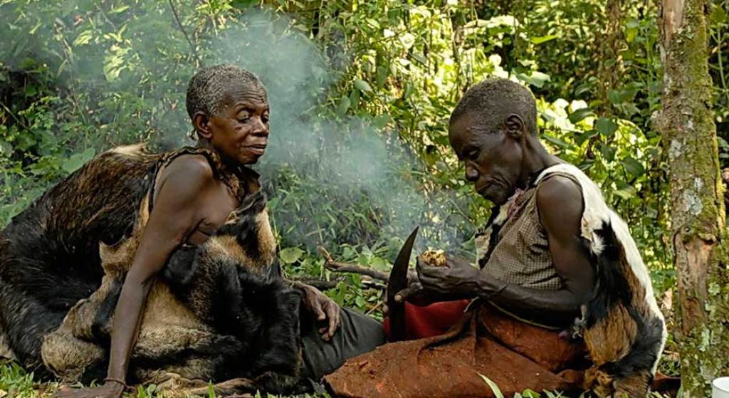 Depicting an ancient Batwa couple and their lifestyles