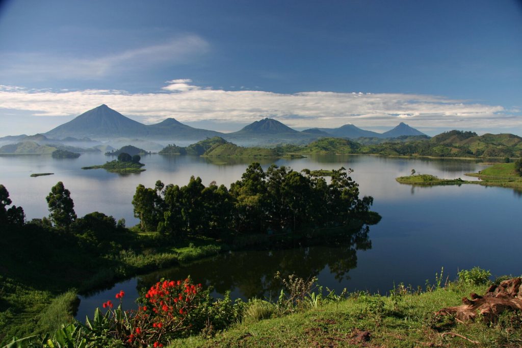 Lake Mutanda, Western Uganda. Credit: Lake Mutanda Resort